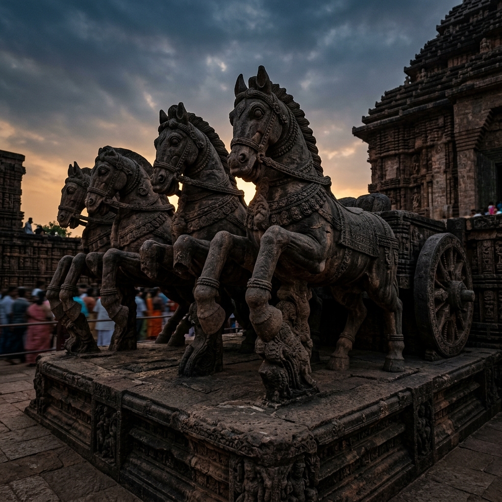 Konark Seven Sacred Horses